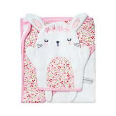 BABY BATH TOWEL HOODED MDW-23 CHI CLTW031-P Default Title - MamasJan KidsWear