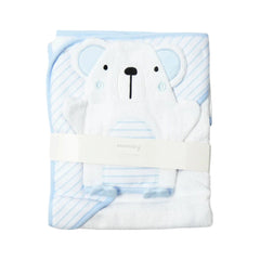 BABY BATH TOWEL HOODED MDW-23 CHI CLTW031-B Default Title - MamasJan KidsWear