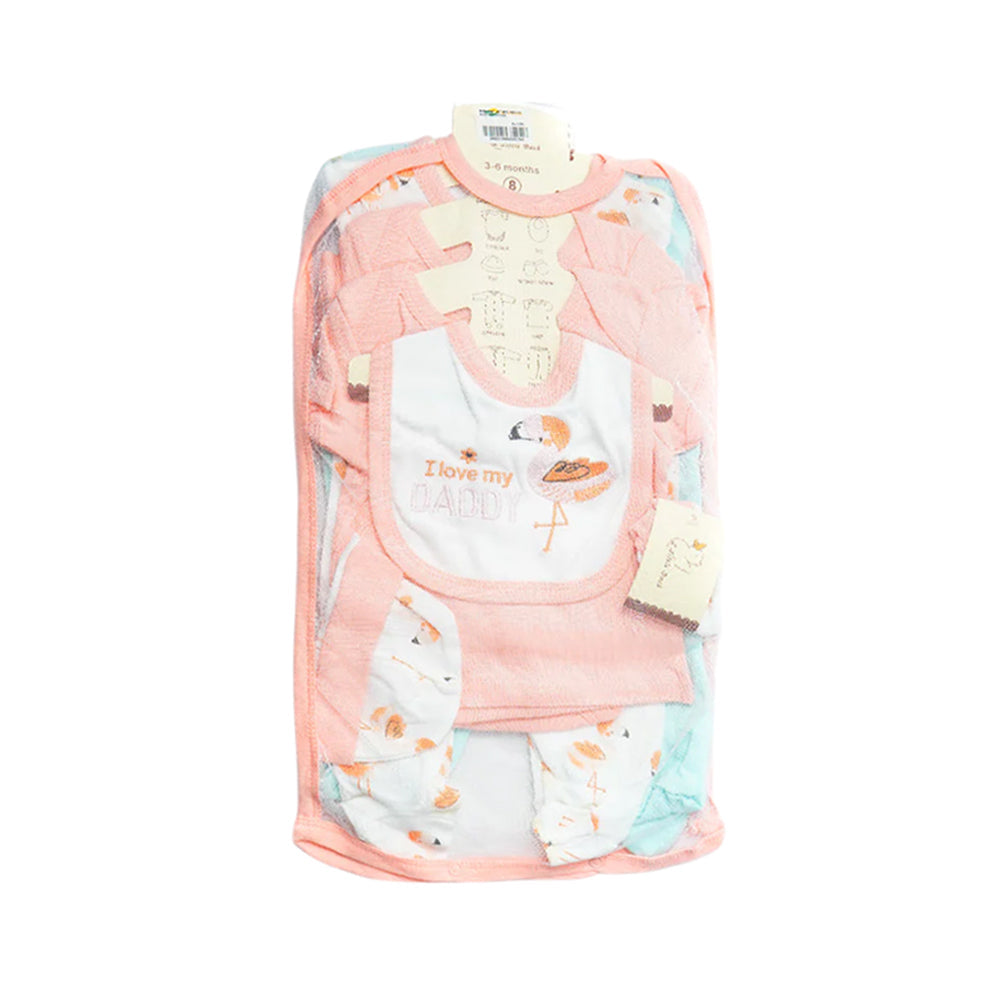 BABY GIFT SET 8PC MDW-23 0-6M CHI S83101 Default Title - MamasJan KidsWear