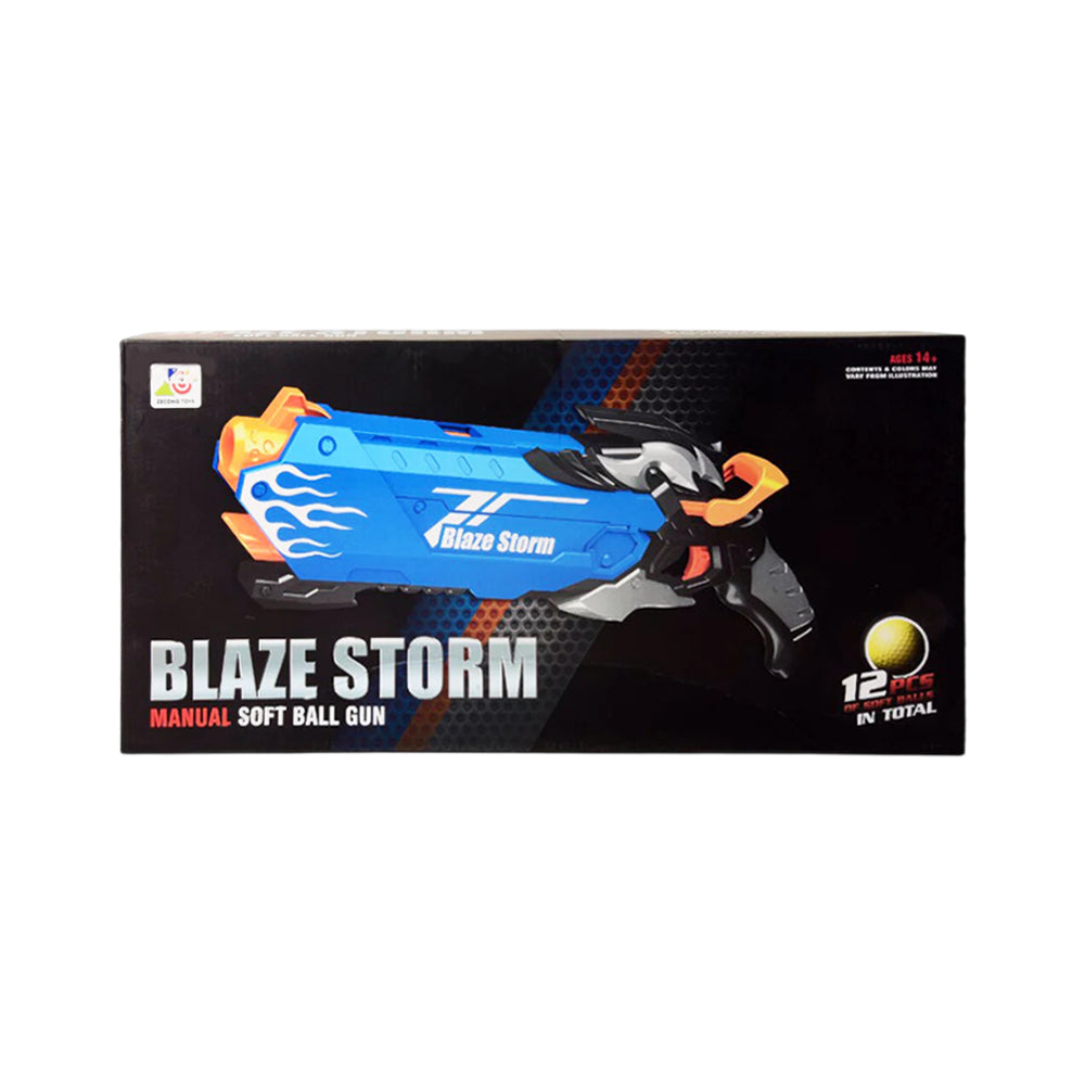 ZC7120 BLAZE STORM GUN W-12 BALLS Default Title - MamasJan Toys