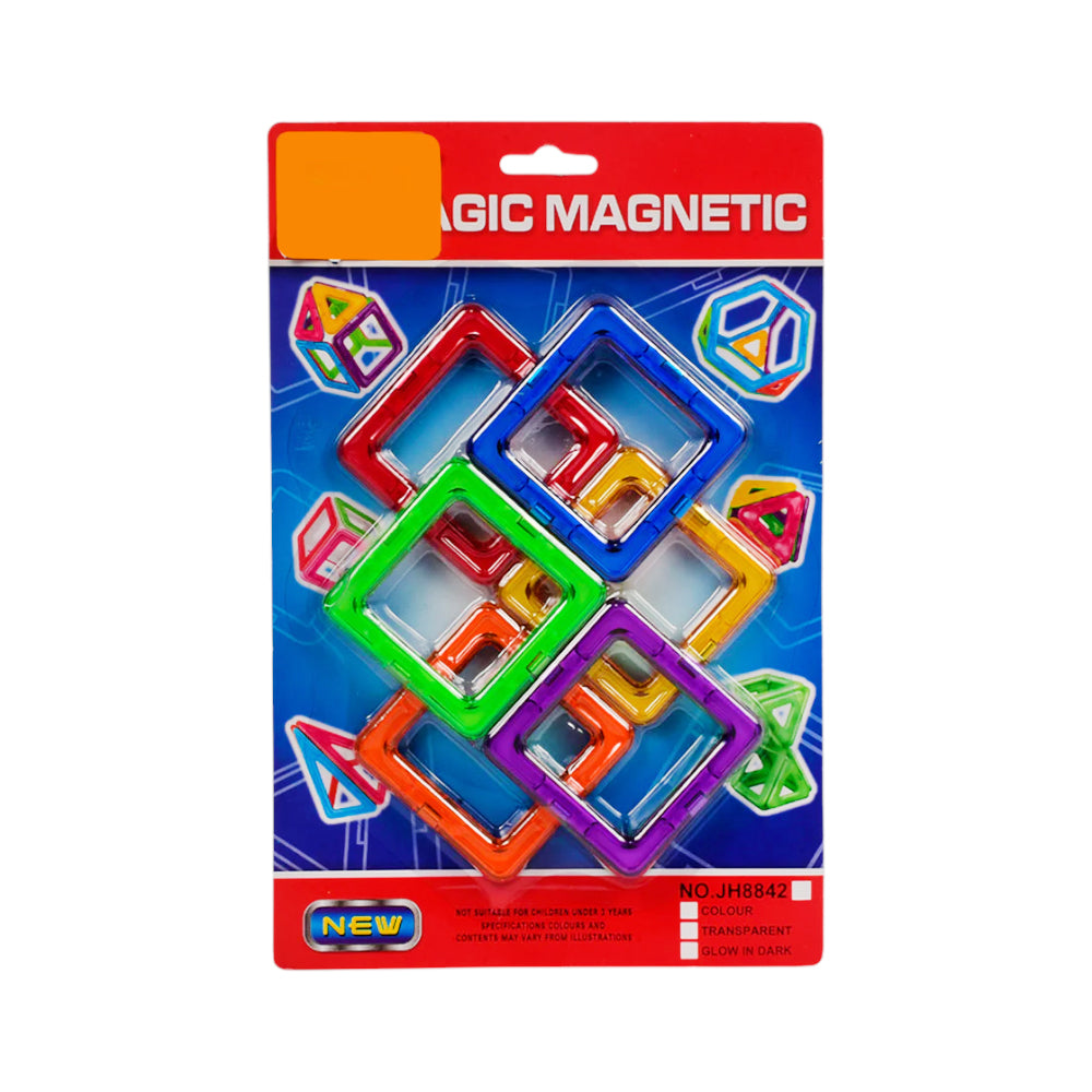 JH8842 MAGNETIC BLOCKS 6PCS Default Title - MamasJan Toys