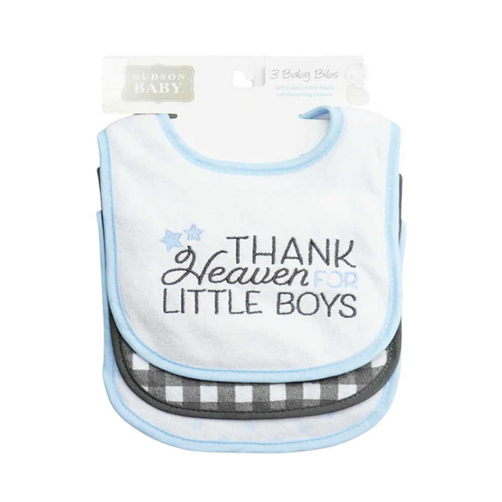 BABY BIB 3PC PACK MDW-23 CHI 23480 Default Title - MamasJan KidsWear