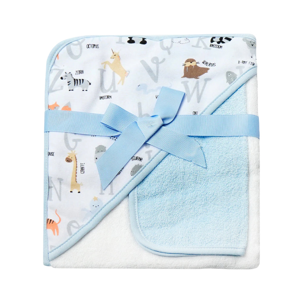 BABY BATH TOWEL HOODED MDW-23 CHI 14329 Default Title - MamasJan KidsWear