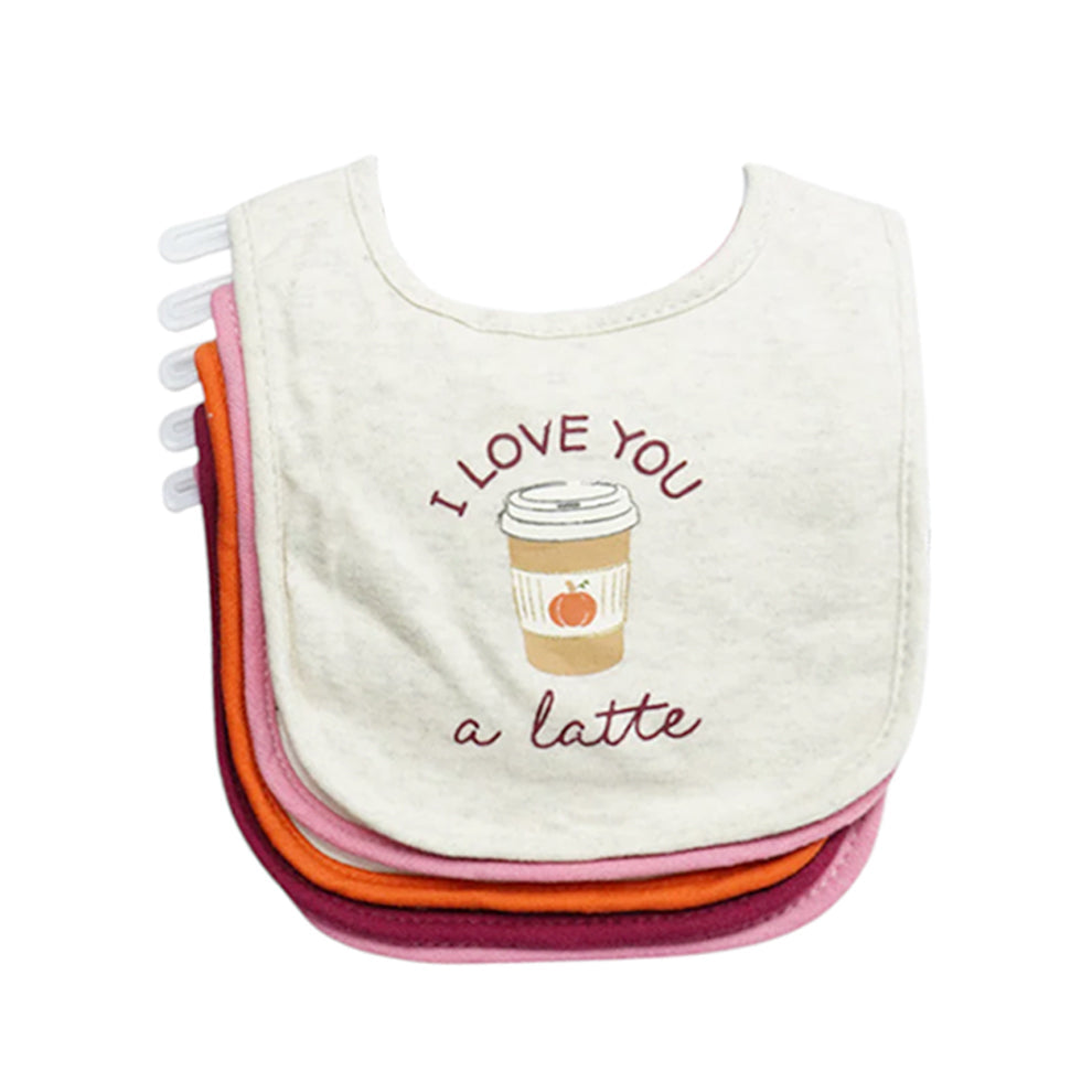 BABY BIB 5PC PACK MDW-23 CHI 17584 Default Title - MamasJan KidsWear