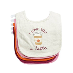 BABY BIB 5PC PACK MDW-23 CHI 17584 Default Title - MamasJan KidsWear