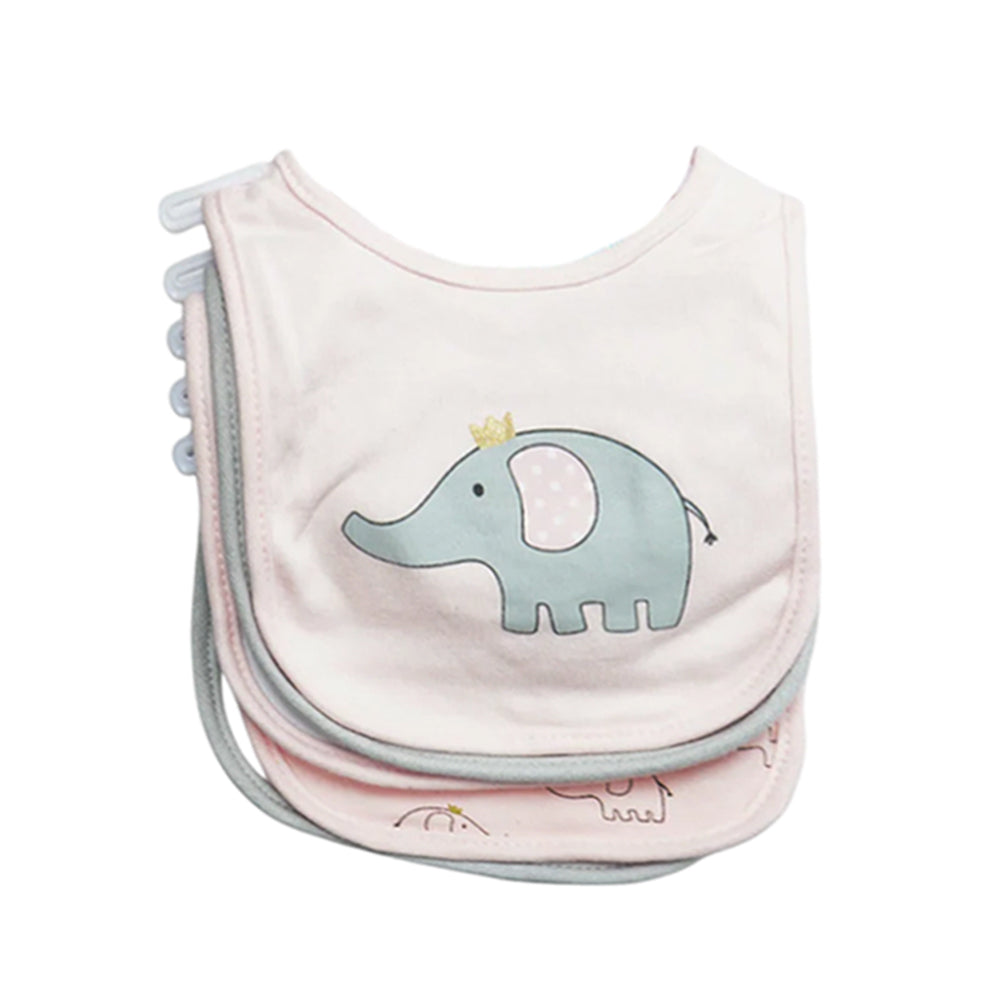 BABY BIB 5PC PACK MDW-23 CHI 19615 Default Title - MamasJan KidsWear