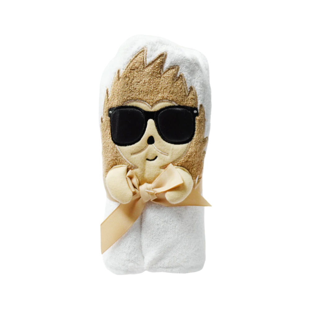BABY BATH TOWEL HOODED MDW-23 CHI 00452CH Default Title - MamasJan KidsWear