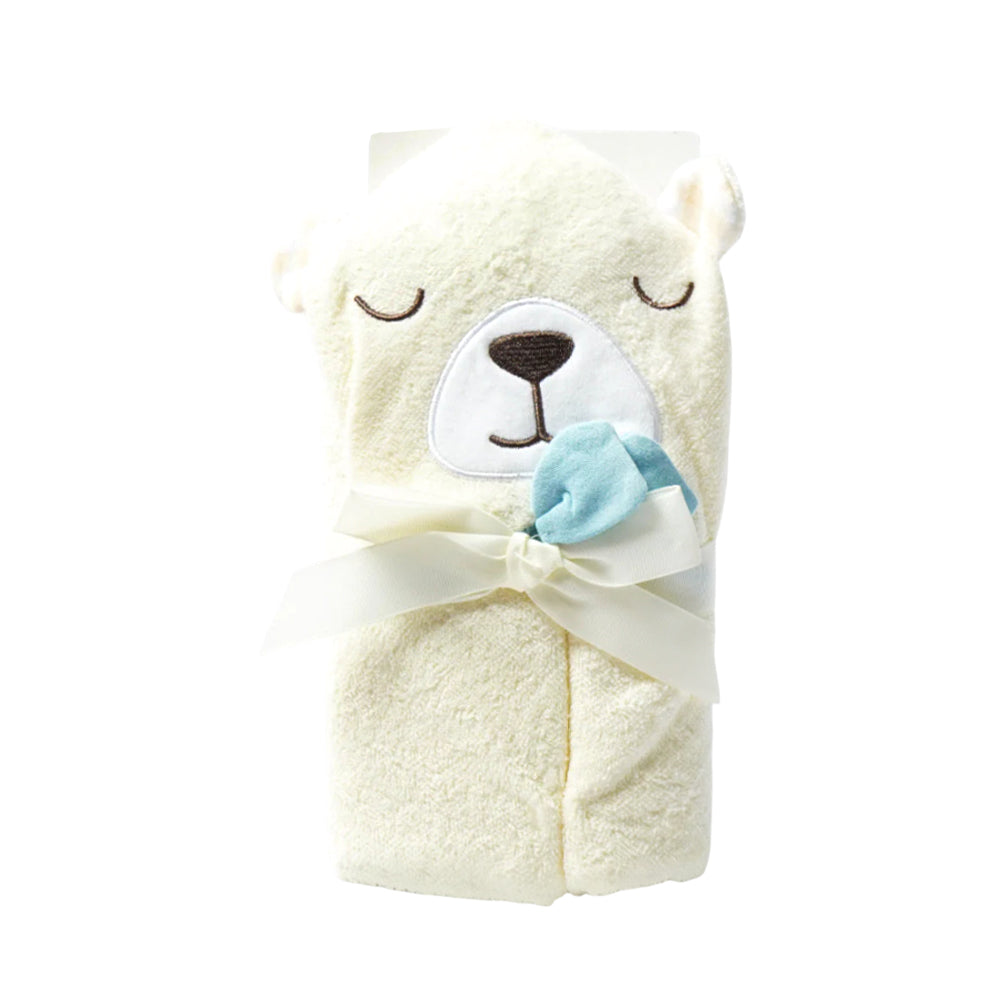 BABY BATH TOWEL HOODED MDW-23 CHI 50001CH Default Title - MamasJan KidsWear