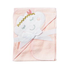 BABY BATH TOWEL HOODED MDW-23 CHI 57194CH Default Title - MamasJan KidsWear