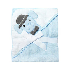 BABY BATH TOWEL HOODED MDW-23 CHI 00069CH Default Title - MamasJan KidsWear