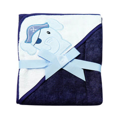 BABY BATH TOWEL HOODED MDW-23 CHI 00012CH Default Title - MamasJan KidsWear