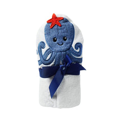 BABY BATH TOWEL HOODED MDW-23 CHI 14861CH Default Title - MamasJan KidsWear
