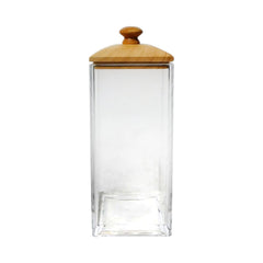 JAR ACRYLIC WOOD LID IR F3029A Default Title - MamasJan Crockery