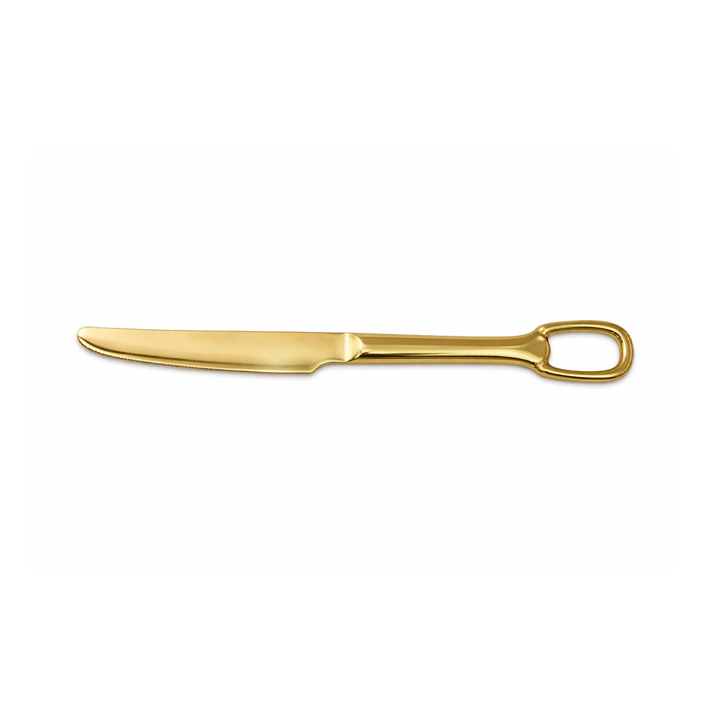 TABLE KNIFE ROYAL BISTRO GOLD IR 2008 Default Title - MamasJan Crockery