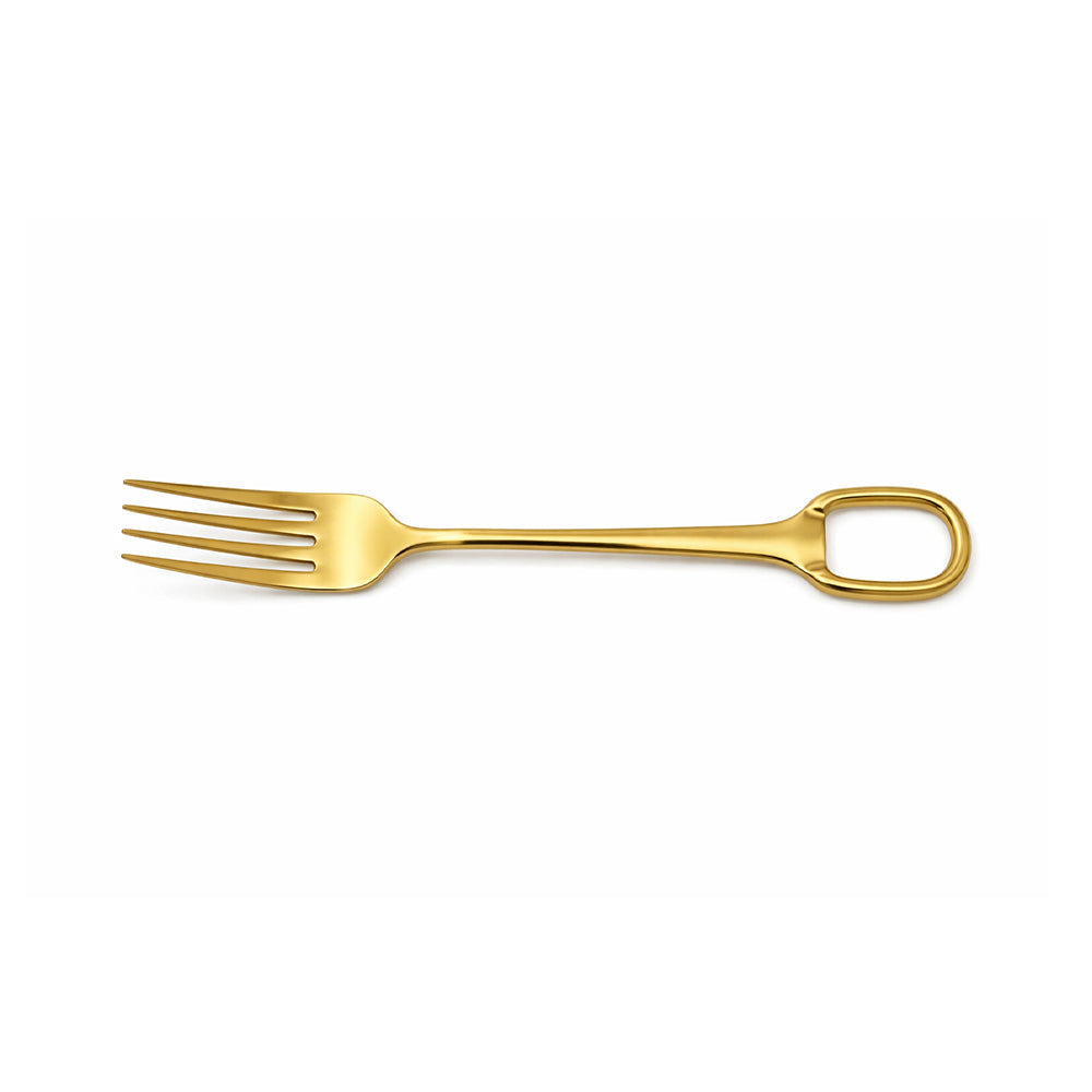TABLE FORK ROYAL BISTRO GOLD IR 2008 Default Title - MamasJan Crockery
