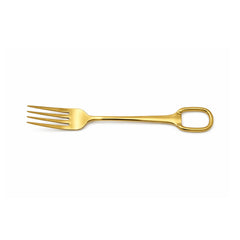 TABLE FORK ROYAL BISTRO GOLD IR 2008 Default Title - MamasJan Crockery