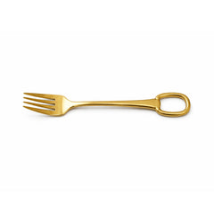 BABY FORK ROYAL BISTRO GOLD IR 2008 Default Title - MamasJan Crockery