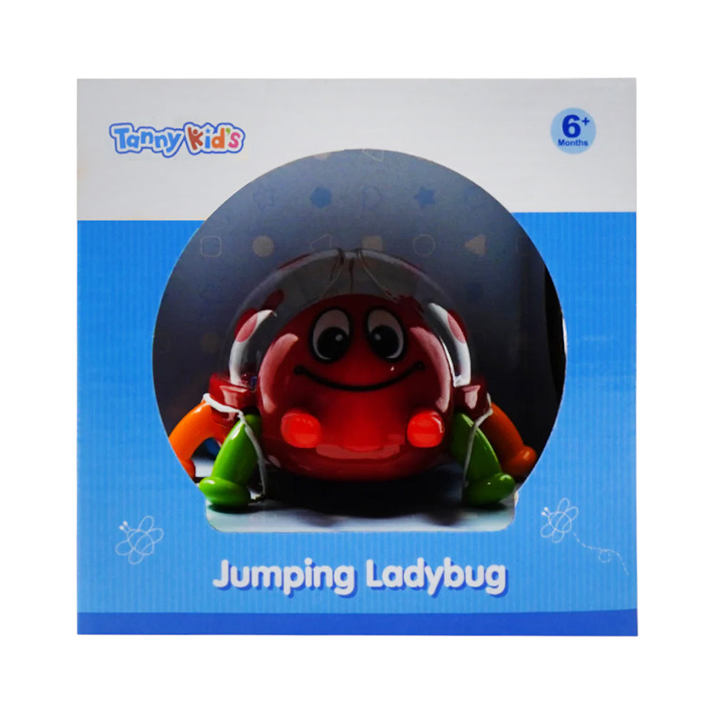 TY9054 TANNY KIDS JUMPING LADYBUG ID Default Title - MamasJan Toys