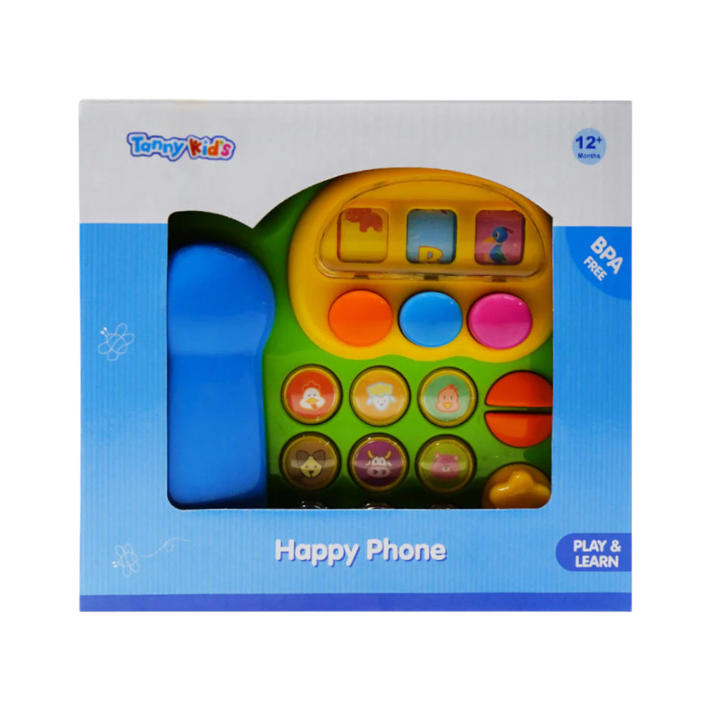 TY9056 TANNY KIDS HAPPY PHONE B/O ID Default Title - MamasJan Toys