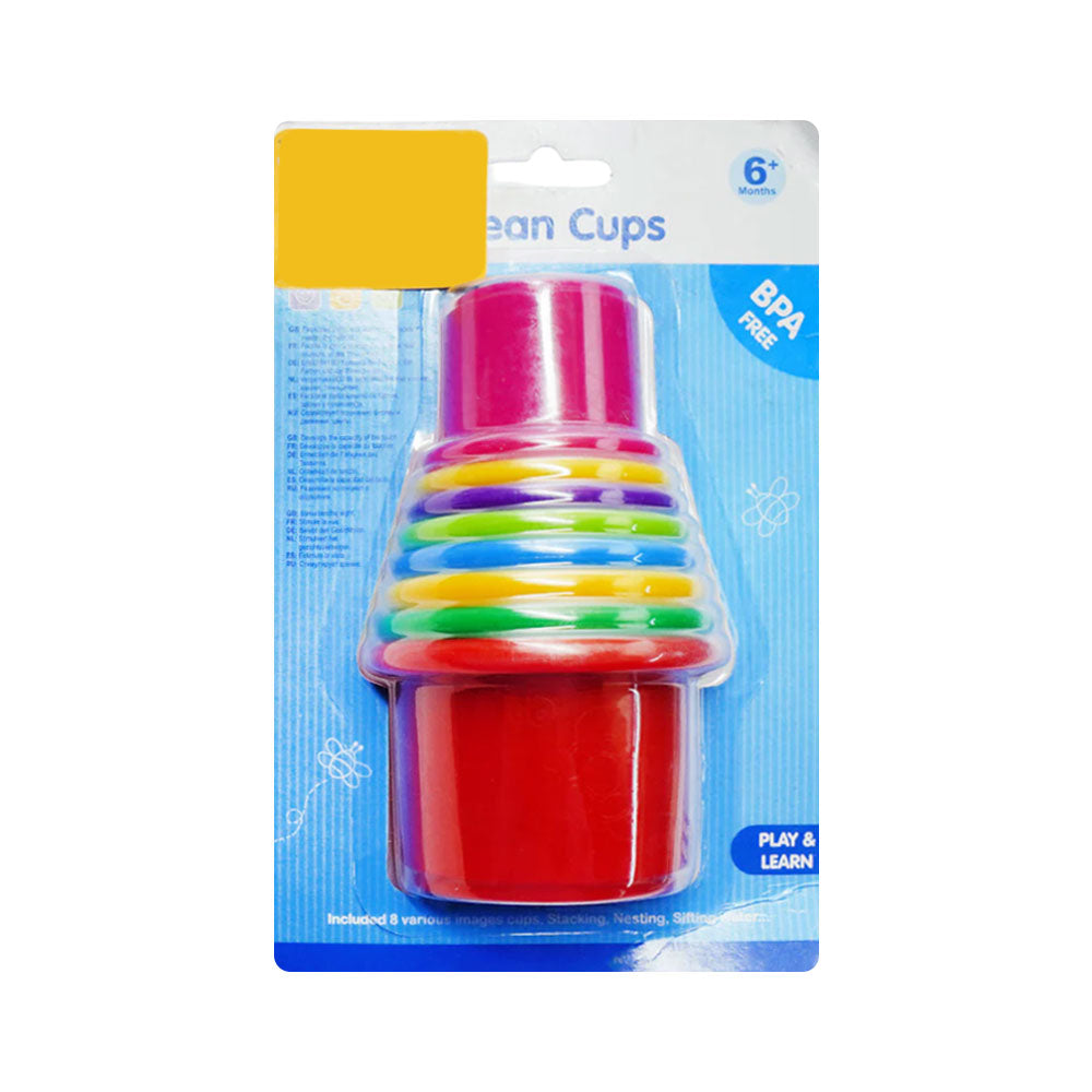 TY9078 TANNY KIDS OCEAN CUPS SHPAES ID Default Title - MamasJan Toys