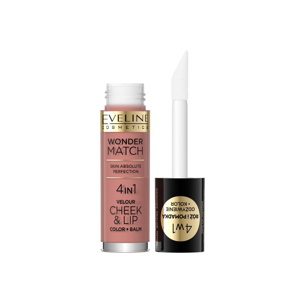 EVELINE WONDER MATCH 4 IN 1 CHEEK & LIP 5 - MamasJan Makeup