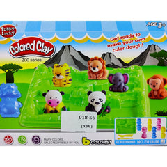 F018-56 FUNNY LUCKY COLORED CLAY Default Title - MamasJan Toys