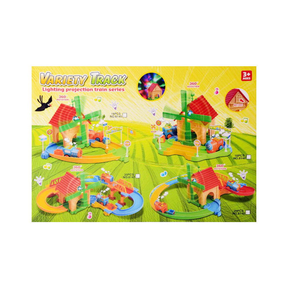 8144 VARIETY LIGHTNING TRAIN TRACK SET Default Title - MamasJan Toys
