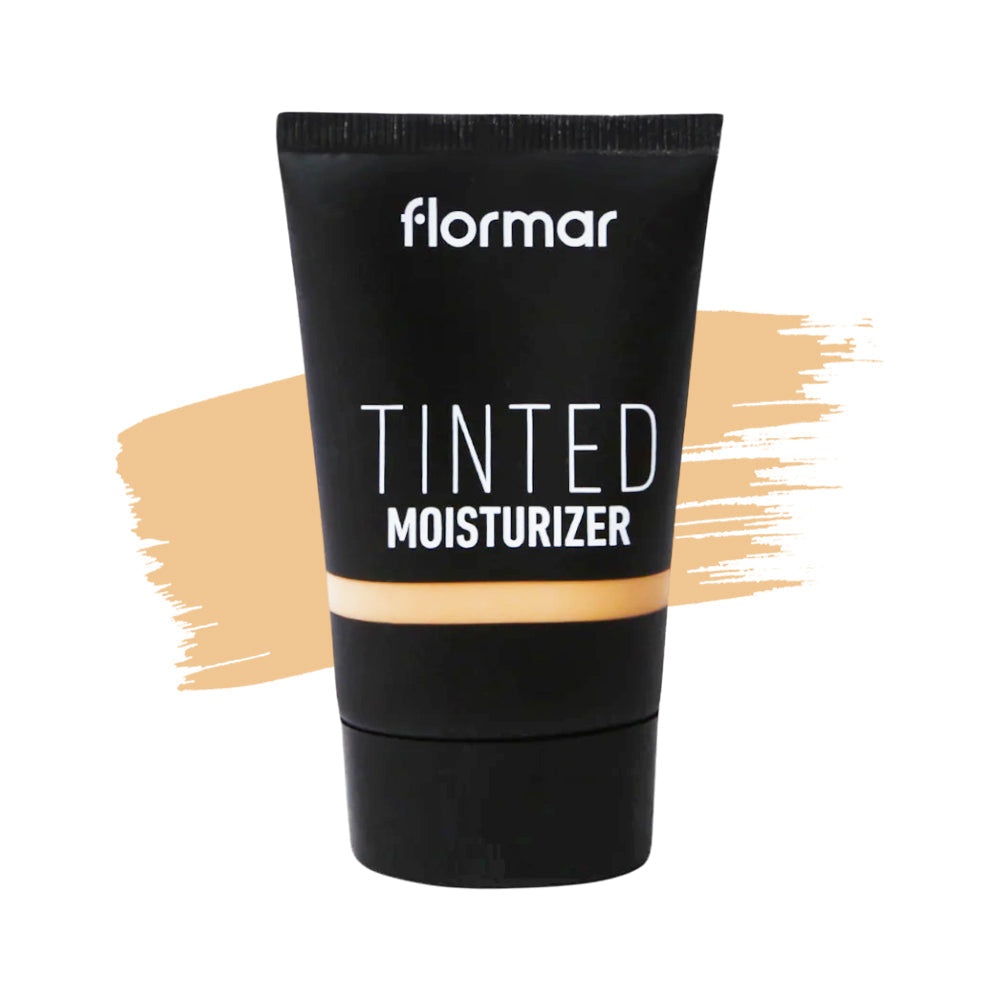 FLORMAR TINTED MOISTURIZER FOUNDATION 30ML GOLDEN BEIGE - MamasJan Makeup