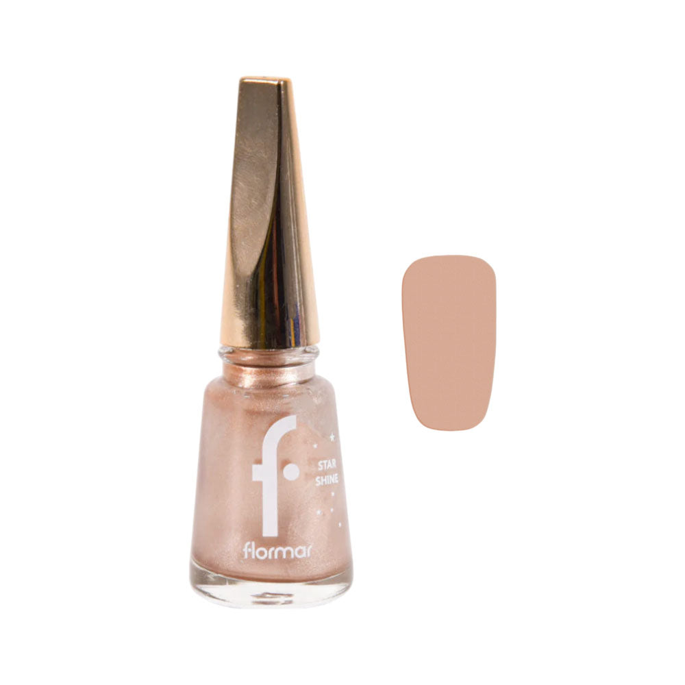 FLORMAR STAR SHINE SSNE-02 FAMOUS NAIL POLISH 11ML Default Title - MamasJan Makeup
