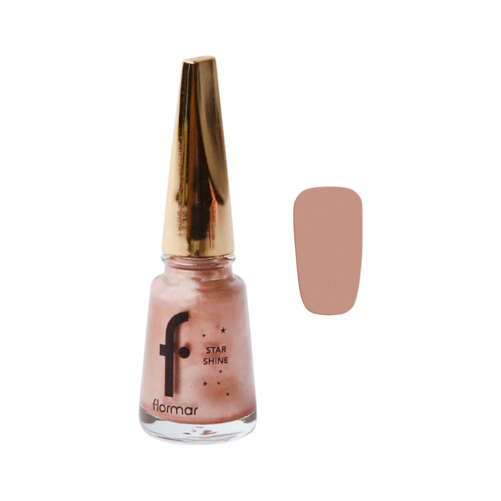 FLORMAR STAR SHINE SSNE-07 BEAUTIFY NAIL POLISH 11ML Default Title - MamasJan Makeup