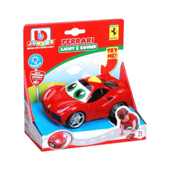 81002 BJ FERRARI CAR W-TRIANGLE BUTTON Default Title - MamasJan Toys