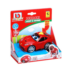 81000 BJ FERRARI CAR W-TRIANGLE BUTTON Default Title - MamasJan Toys