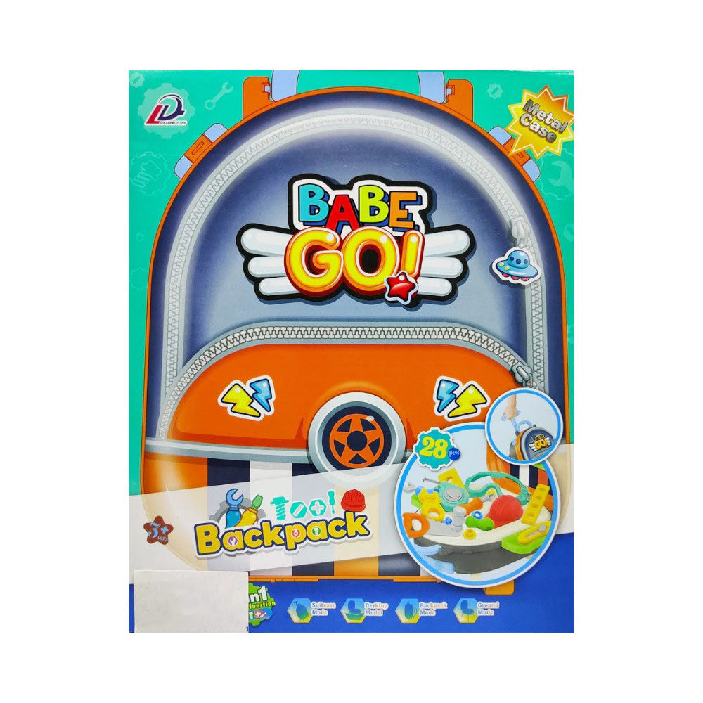 DL9919-1 TOOL SET BACK PACK 28PCS Default Title - MamasJan Toys