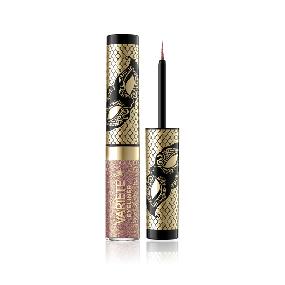 EVELINE VARIETE SPARKLING LIQUID EYELINER WATERPROOF SILVER DUST - MamasJan Makeup