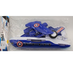 A896-4 PLANE IN PVC BAG Default Title - MamasJan Toys