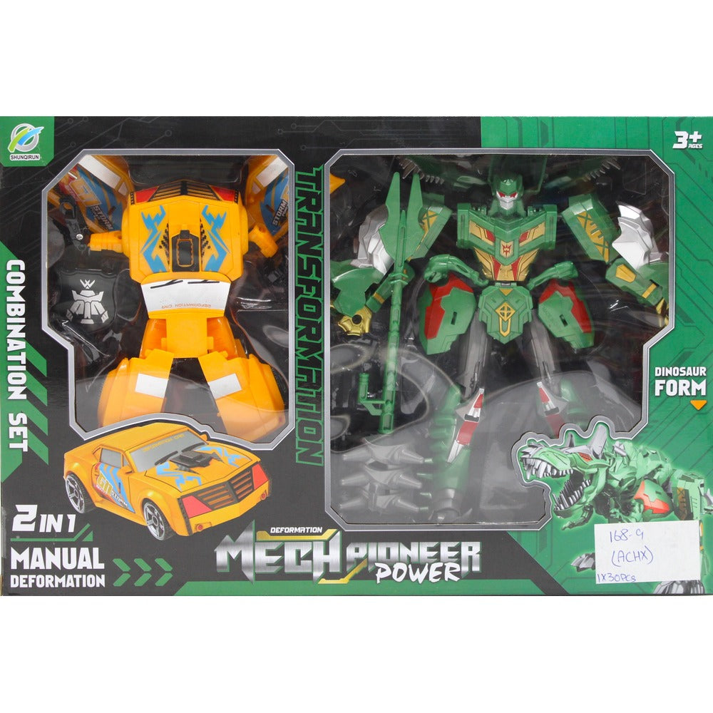 168-9 TRANSFORMER ROBOT 2PC Default Title - MamasJan Toys