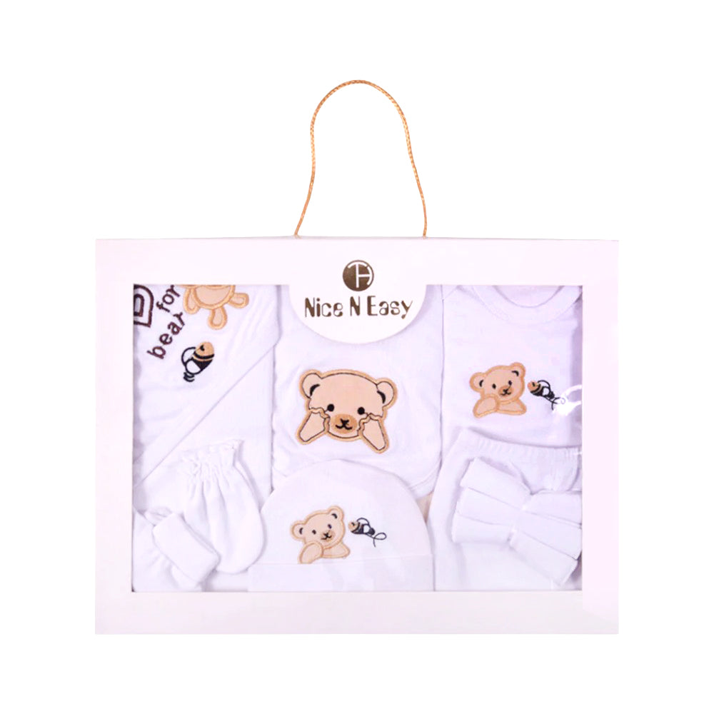 BABY GIFT SET 10PC BOX NICE & EASY SKIN MZS-24 Default Title - MamasJan KidsWear