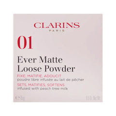 CLARINS-MAKEUP-FOUNDATION-EVER-MATTE-LOOSE-POWDER-15GM 3 - MamasJan Makeup