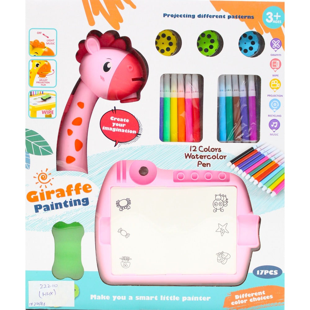 222-10 WRITING BOARD ANIMAL 17PCS Default Title - MamasJan Toys