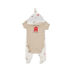 BOYS S/S 3PC BODY SUIT MZS-24 3-6M BP11203-BP11208 Default Title - MamasJan KidsWear