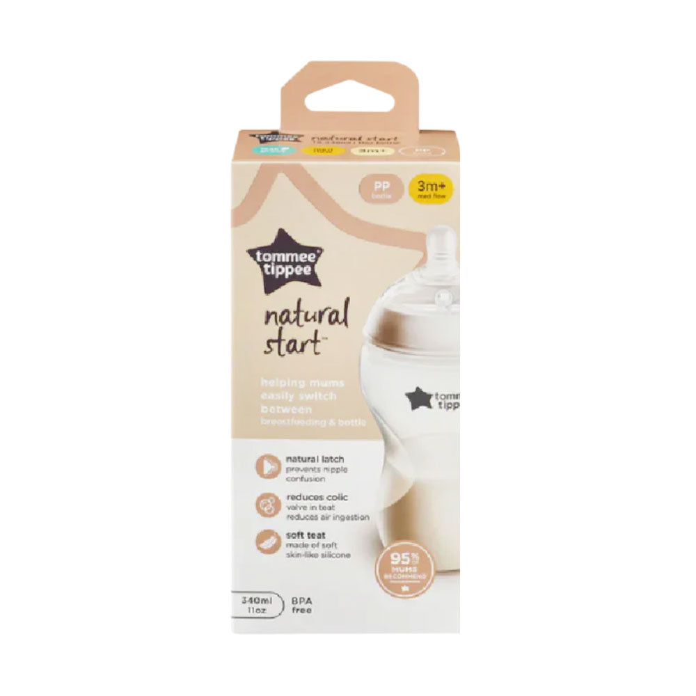 TOMMEE TIPPEE NATURAL START PP BOTTLE 340 ML Default Title - MamasJan Grocery Nonfood