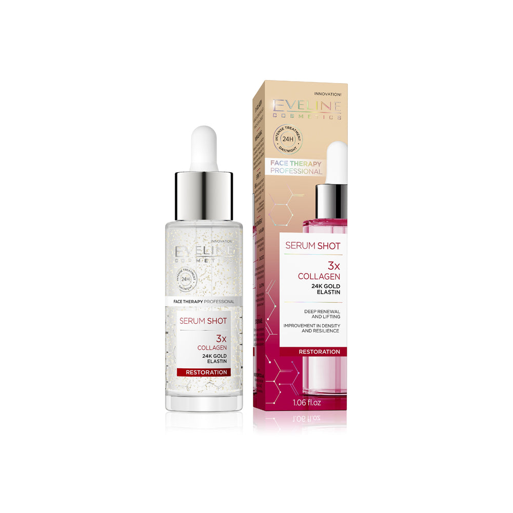 EVELINE SERUM SHOT 3X COLLAGEN RESTORATION 30ML Default Title - MamasJan skincare