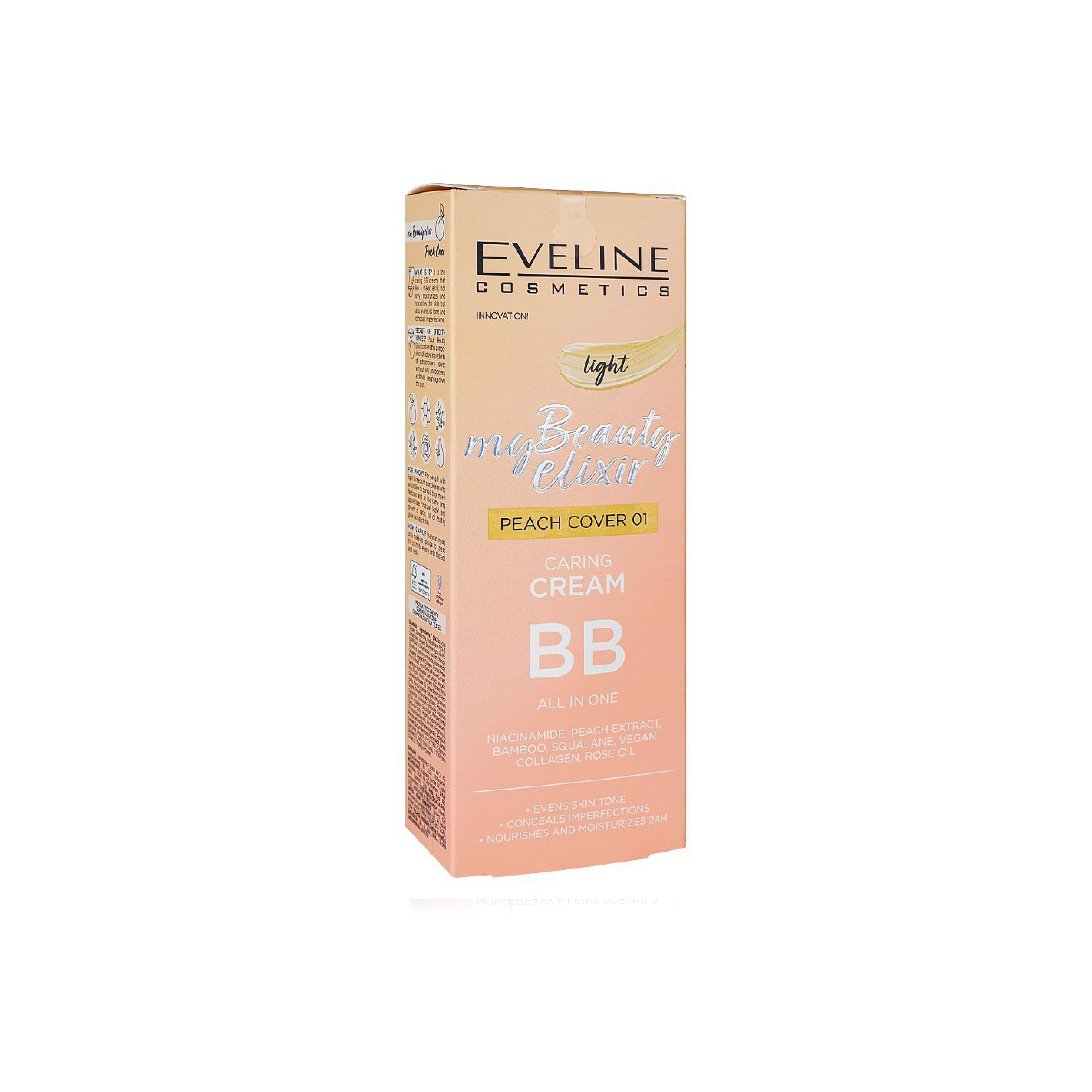 EVELINE MY BEAUTY ELIXIR CARING CREAM BB 30ML Default Title - MamasJan skincare