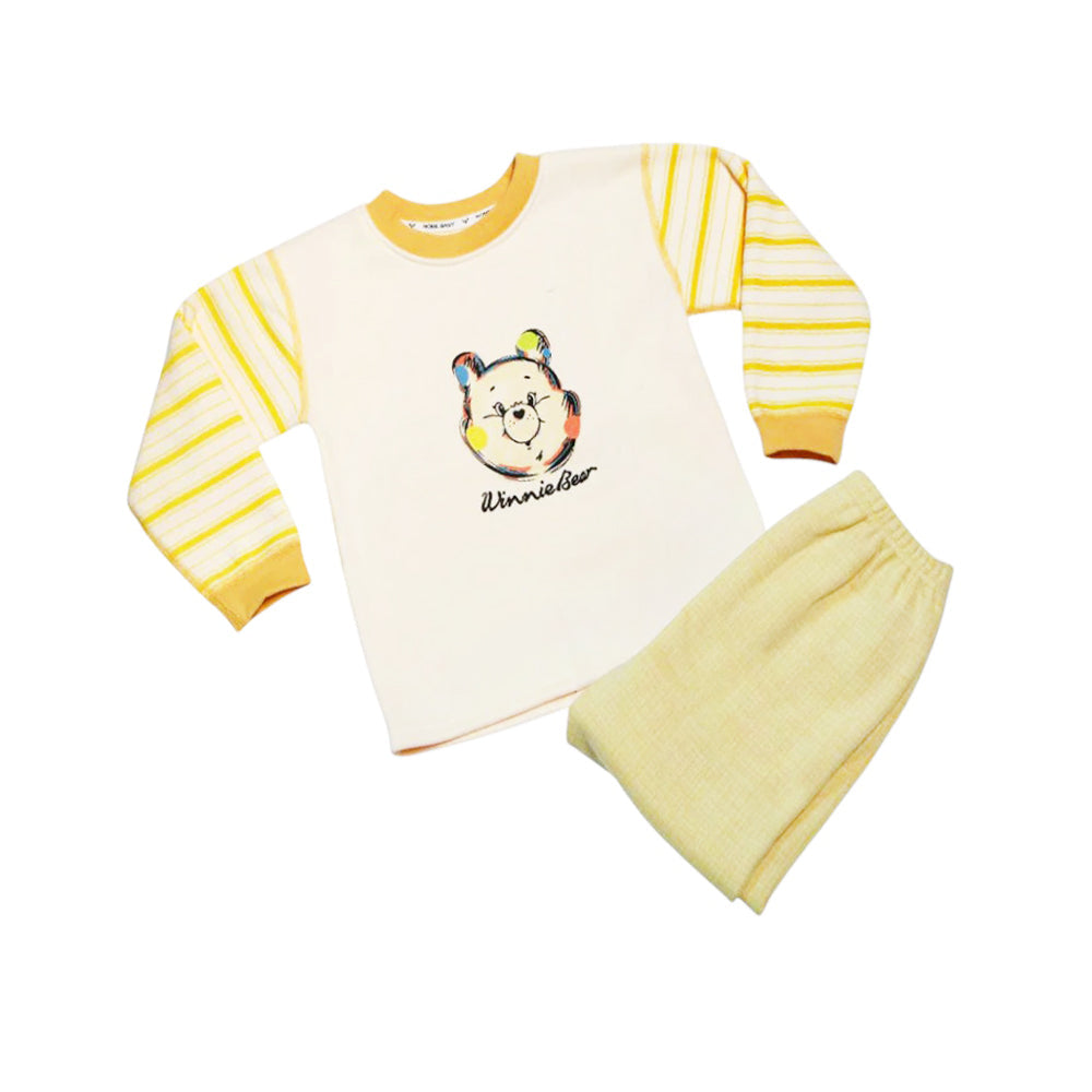 BOYS L/S 2PC PAJAMA SUIT MZW-24 5-6Y 36 Default Title - MamasJan KidsWear