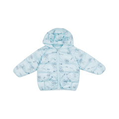 BOYS L/S PUFFER JACKET HOODED MZW-24 9-12M 68 Default Title - MamasJan KidsWear