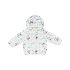 BOYS L/S PUFFER JACKET HOODED MZW-24 0-3M 65 Default Title - MamasJan KidsWear