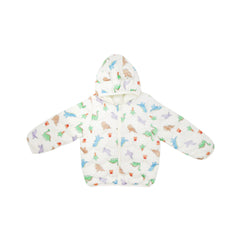 BOYS L/S PUFFER JACKET HOODED MZW-24 9-12M 62 Default Title - MamasJan KidsWear