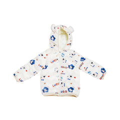 BOYS L/S PUFFER JACKET HOODED MZW-24 9-12M 69 Default Title - MamasJan KidsWear