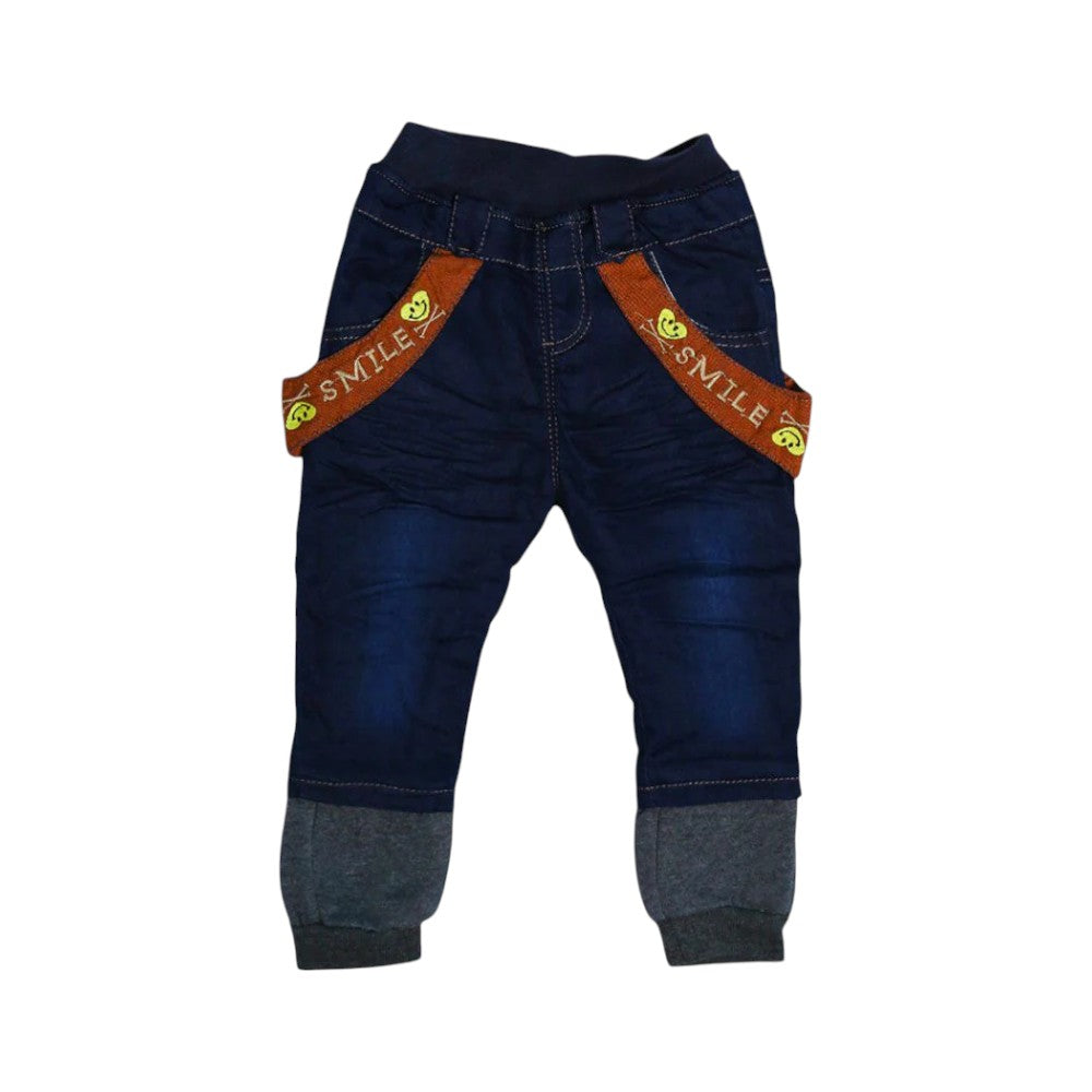 BOYS DENIM TROUSER MZW-24 18-24M 19 Default Title - MamasJan KidsWear