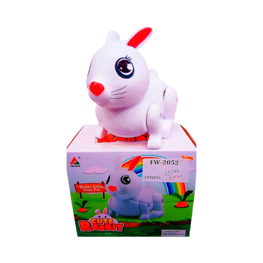 FW-2052 MUSICAL CUTE RABBIT Default Title - MamasJan Toys